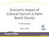 Economic Impact of Cultural Tourism in Palm Beach County