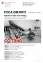 CC TRNG FOCA GM/INFO. Operator s Cabin Crew Training. Guidance Material / Information. Guidance Material in the format of Certification Leaflet