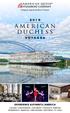 2018 american duchess VOYAGES EXPERIENCE AUTHENTIC AMERICA