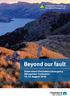 Beyond our fault South Island Civil Defence Emergency Management Conference August 2015