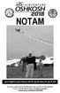 NOTAM Special Flight Procedures effective 6 AM CDT July 20 to Noon CDT July 30, 2018