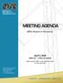 MEETING AGENDA. MRO Board of Directors. April 5, :00 a.m. 2:30 p.m. Central. MRO Corporate Offices, King Conference Center St.