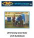 2018 Camp Card Sale Unit Guidebook