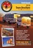 Tours Brochure. Perth-based.