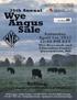 Selling: 8 Cow/Calf pairs 35 Yearling Bulls 5 ET Pregnancies