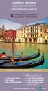 Plus your choice of: EUROPEAN SERENADE ROME TO VENICE MAY 16 25, NIGHTS ABOARD RIVIERA FROM $2,799