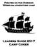 Pirates on the Horizon Webelos adventure camp. Leaders Guide 2017 Camp Coker