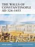 THE WALLS OF CONSTANTINOPLE AD