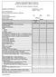 PENNSYLVANIA DEPARTMENT OF HEALTH BUREAU OF EMERGENCY MEDICAL SERVICES. Critical Care Transport Inspection Checklist