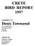 CRETE BIRD REPORT 1997