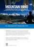 MOUNTAIN MIND. A ZEN AND QIGONG RETREAT IN THE NEPAL HIMALAYA A Yeti Mountain Home holiday in partnership with Meikyo Bob Rosenbaum
