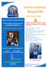 BULLeTIN ROTARY NOMADS FOR 11 APRIL Rotary E-Club of Australia Nomads.