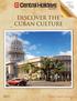 DISCOVER THE CUBAN CULTURE