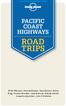 Lonely Planet Publications Pty Ltd PACIFIC COAST HIGHWAYS ROAD TRIPS