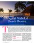 Magical Mahekal Beach Resort. BY DEE TRILLO Senior Travel and Lifestyle