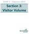 AVSP 7 Summer Section 3: Visitor Volume