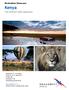 Kenya. Destination Showcase: Out of Africa safari experience