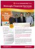 Molonglo Financial Services NEWSLETTER SUMMER 2012