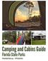 Camping and Cabins Guide. Florida State Parks. FloridaStateParks.org #FLStateParks
