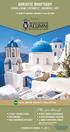Plus, your choice of: 8 FREE SHORE EXCURSIONS ADRIATIC RHAPSODY ATHENS TO ROME OCTOBER 27 NOVEMBER 7, NIGHTS ABOARD MARINA FROM $2,999