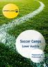 Soccer Camps. Lower Austria. Playgrounds for Professionals