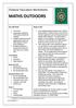 Outdoor Education Worksheets