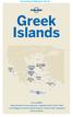 Lonely Planet Publications Pty Ltd. Greek Islands. Northeastern Aegean Islands p402. Evia & the Sporades p463. Athens & Around p60.