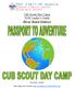 Cub Scout Day Camp 2018 Leader s Guide River Bend District