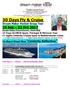 30 Days Fly & Cruise Dream Maker Hosted Group Tour