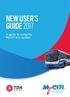 NEW USER S GUIDE A guide to using the MyCiTi bus system