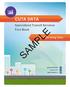 CUTA DATA. Specialized Transit Services Fact Book SAMPLE Operating CUTA-ACTU