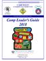 Camp Leader s Guide 2018