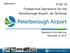 P Foodservice Operations for the Peterborough Airport, Air Terminal. Mandatory Site Meeting December 8, 2014