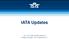 IATA Updates ULD CARE Annual Conference Budapest, Hungary, September 2017