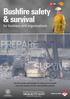 Bushfire safety & survival
