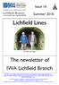 Lichfield Lines. May Walk See Page 4