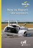 How to Report Occurrences