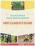Scout-O-Rama Camp Card Guidebook UNIT LEADER S GUIDE