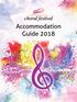 Accommodation Guide 2018