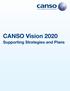 CANSO Vision 2020 Supporting Strategies and Plans