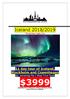 Iceland 2018/2019. The Northern Lights Tour. 11 day tour of Iceland, Stockholm and Copenhagen An amazing Fly / Stay Tour from $3999