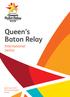 Queen s Baton Relay. International Sector. Gold Coast 2018 XXI Commonwealth Games