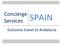 Concierge Services SPAIN. Exclusive travel to Andalucía