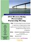 2013 Western Bridge Preservation Partnership Meeting
