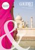 Gourmet Traveller India by A&K 9-24 september 2016