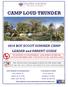 CAMP LOUD THUNDER BOY SCOUT SUMMER CAMP LEADER and PARENT GUIDE