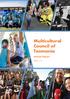 Multicultural Council of Tasmania. Annual Report