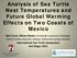 Analysis of Sea Turtle Nest Temperatures and Future Global Warming Effects on Two Coasts of Mexico