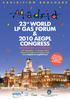 23 rd WORLD LP GAS FORUM & 2010 AEGPL CONGRESS