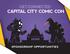 GET CONNECTED CAPITAL CITY COMIC CON SPONSORSHIP OPPORTUNITIES
